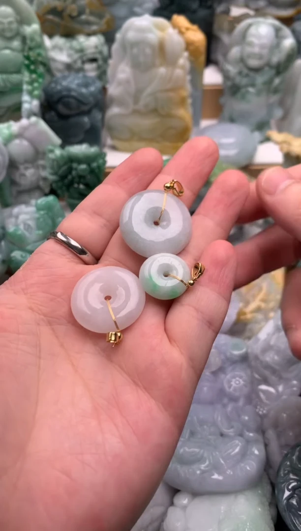 吊坠(不含链)未镶嵌翡翠1