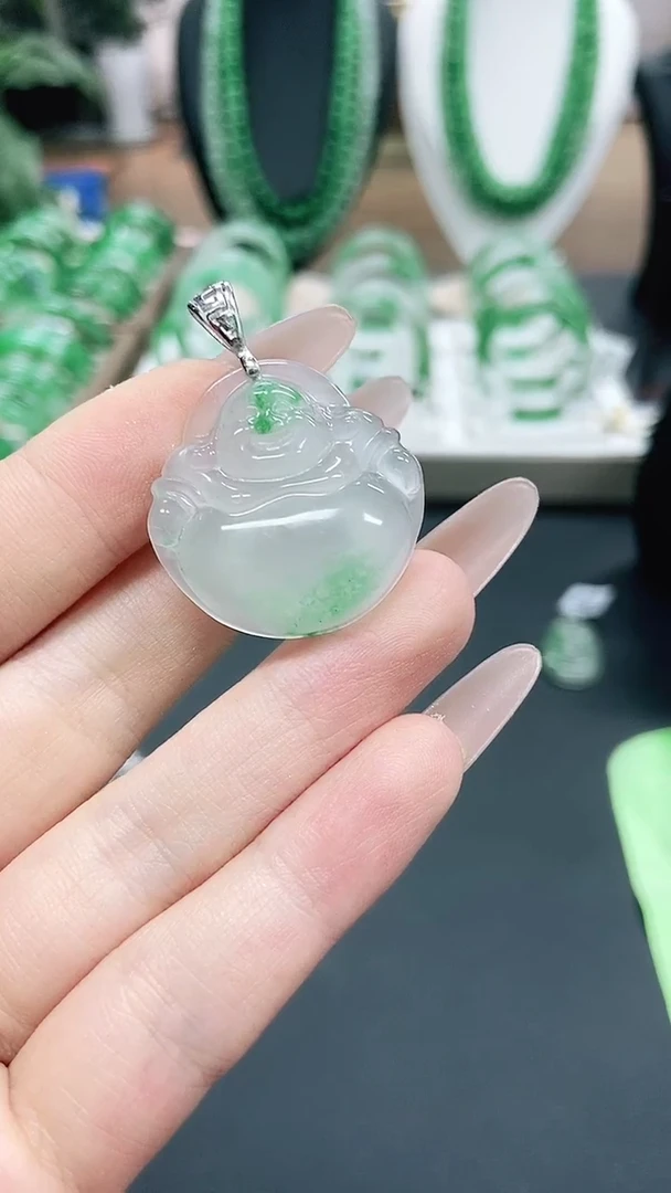 未镶嵌1石英质玉（非洲翠）/4974