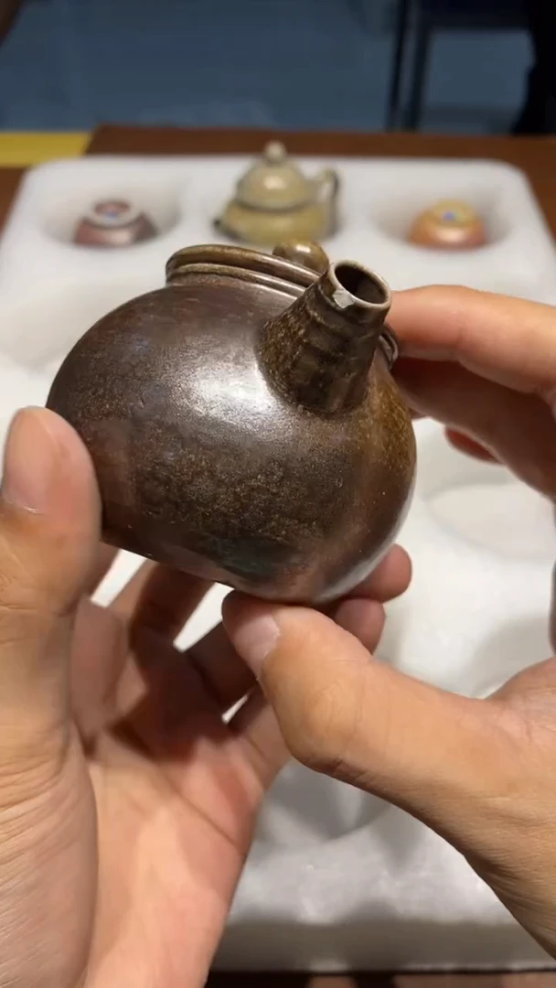 奢瓷/瑞寅柴烧茶器（壶）737 微瑕