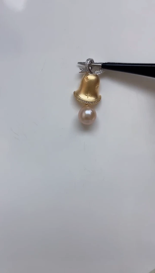 淡水珍珠银S925镶嵌颈饰