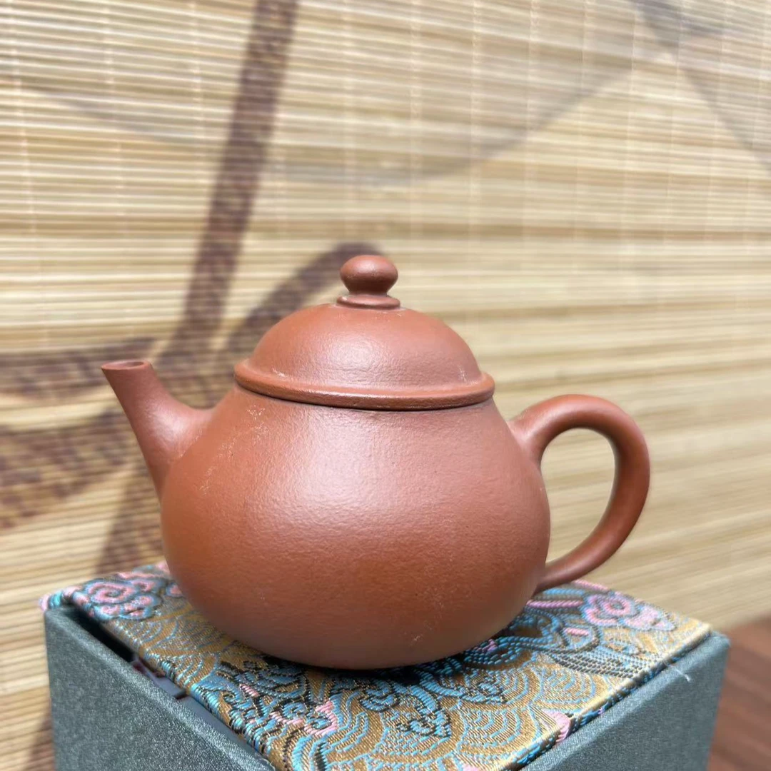 正品紫砂茶壶小潘壶原矿老泥料功夫茶具高档家用泡茶壶