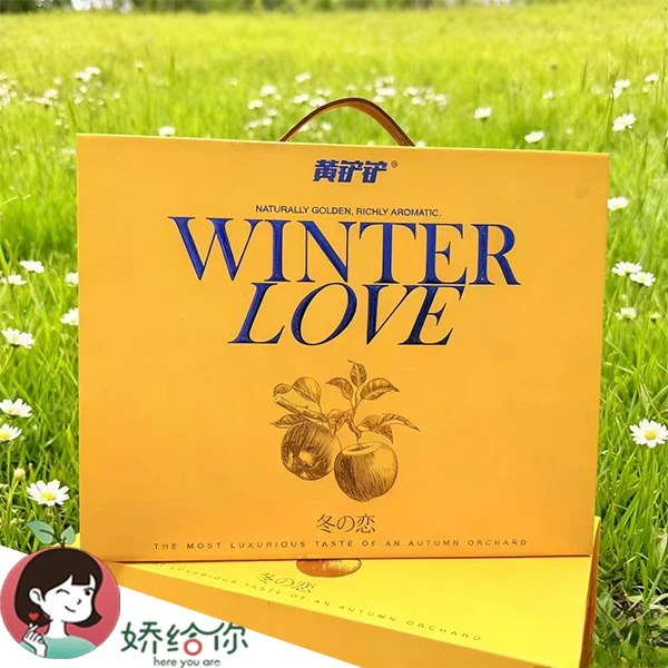 【顺丰包邮】当季精选黄金维纳斯苹果脆甜多汁宝宝辅食约4斤礼盒