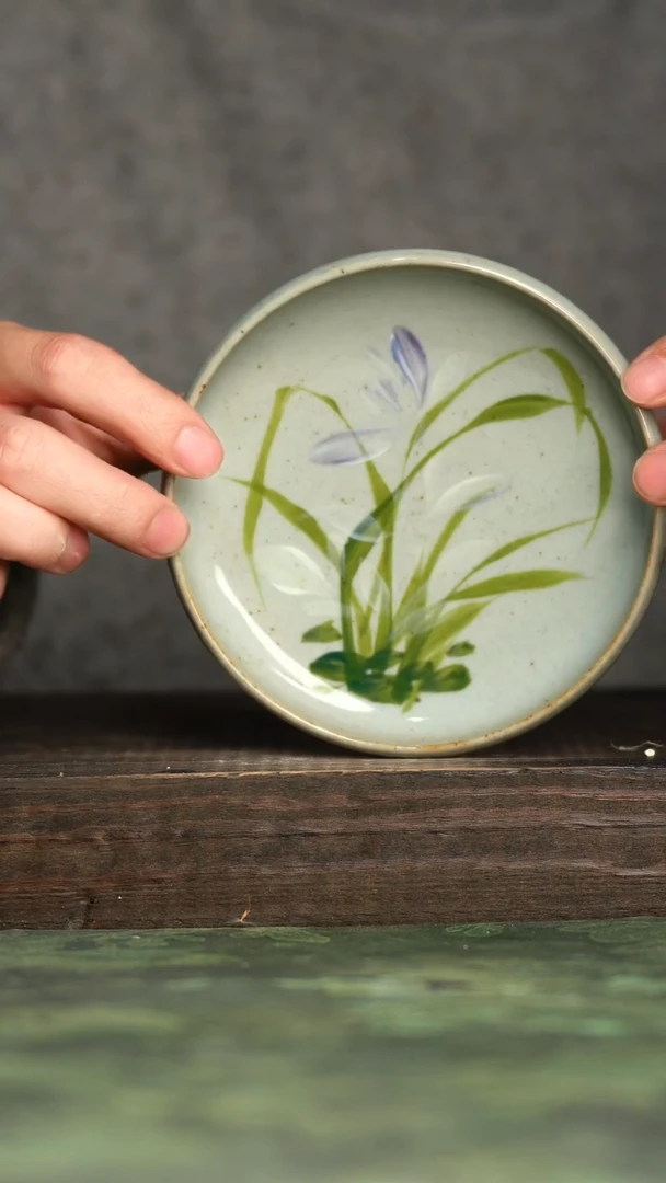 【闪购商品】杯青诗手工手绘瓷器