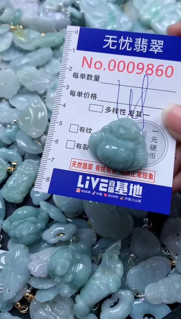 颈饰未镶嵌翡翠9860