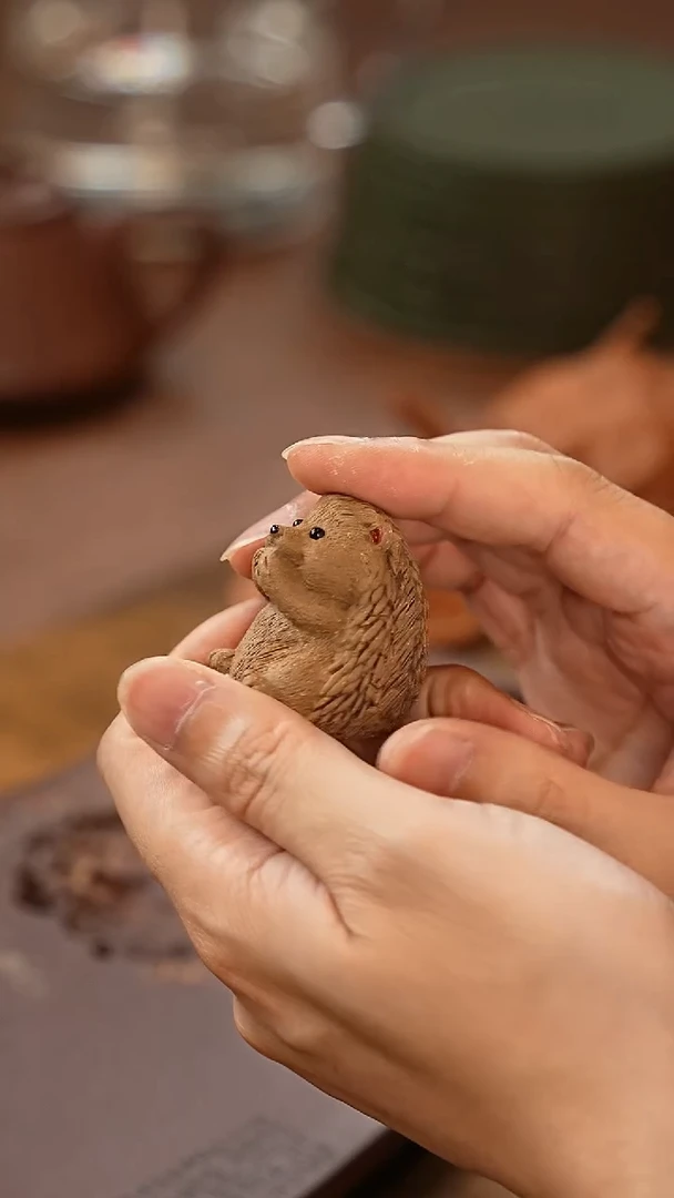 紫砂茶宠不说刺猬茶宠不说刺猬茶宠