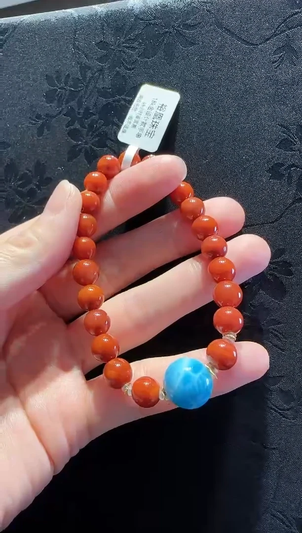 未镶嵌手串南红玛瑙珠宝原创直播间