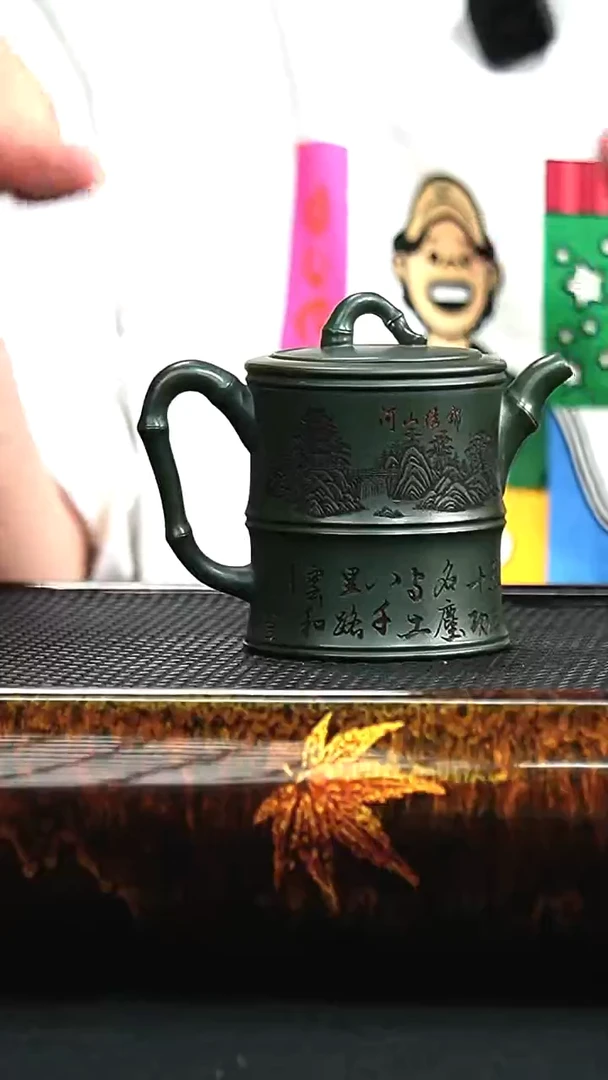 茶壶紫砂一壶漂泊紫砂壶