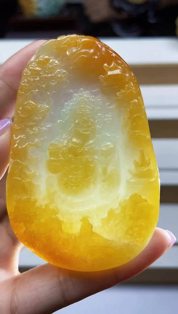 未镶嵌挂件翡翠翡翠A货
