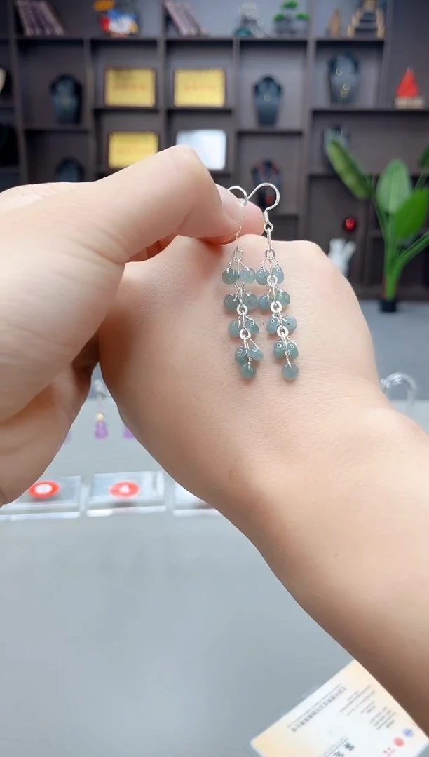 未镶嵌翡翠耳饰911000