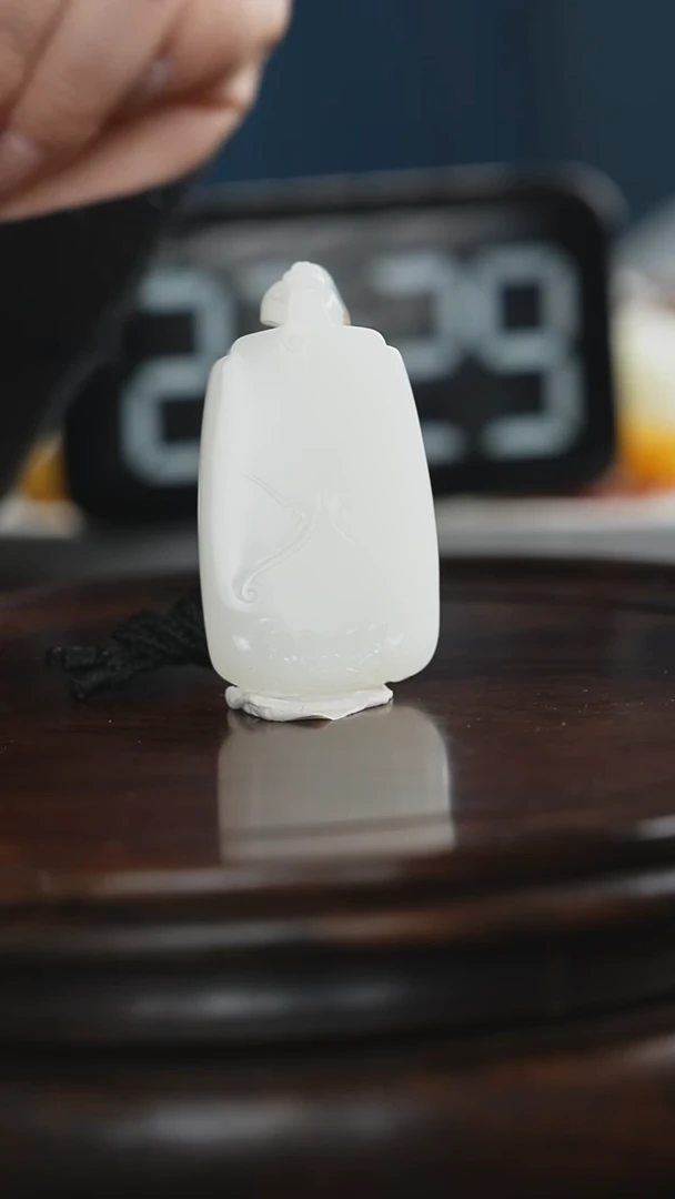 颈饰未镶嵌和田玉和田玉无事牌