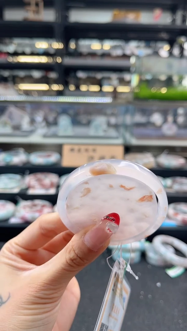 未镶嵌手镯石英质玉52--53圈口 （赠品镯心）3354906