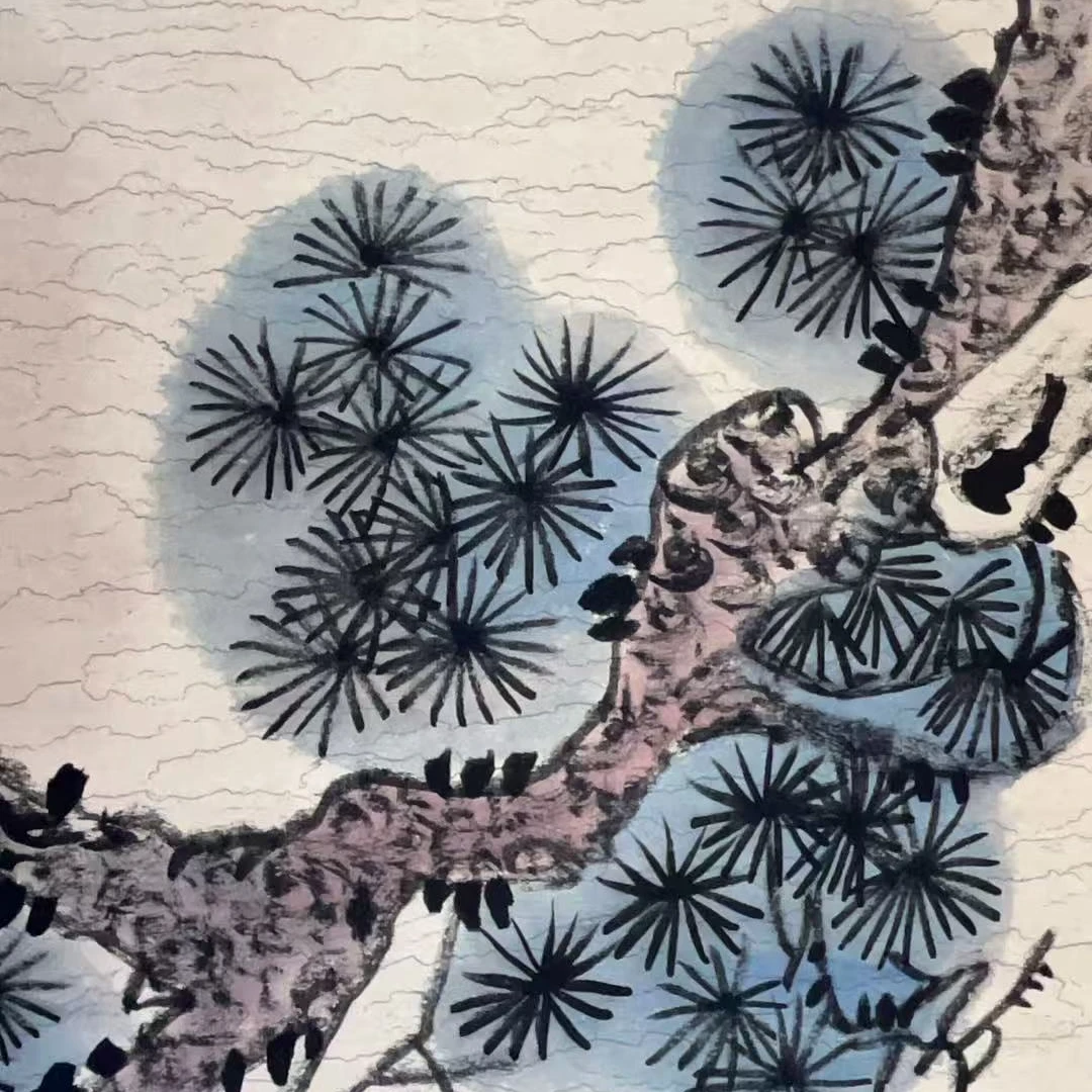 郑乐华手绘绘画作品-144