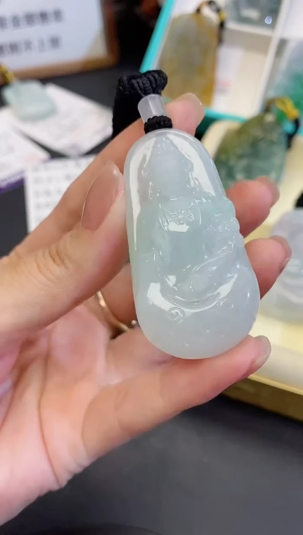 颈饰未镶嵌翡翠缅甸天然翡翠