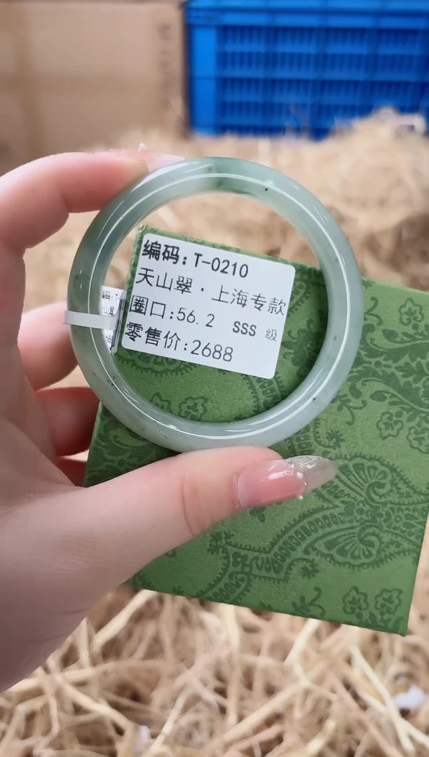 未镶嵌手镯石英质玉T-0210