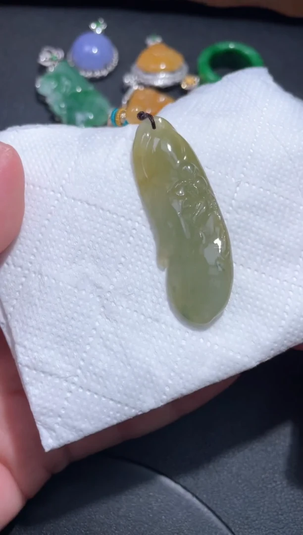 颈饰未镶嵌翡翠27
