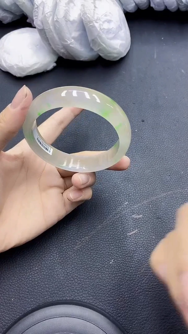 高冰透美人手镯 所见即所得152