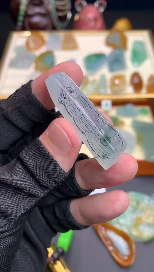 未镶嵌定制翡翠天然翡翠裸石（包工）