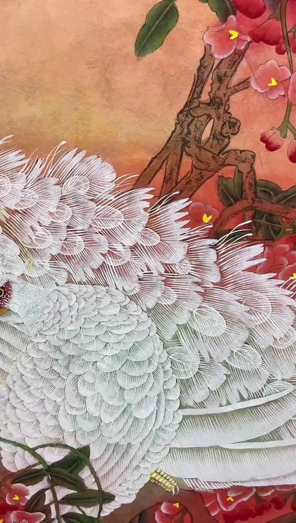 【闪购商品】国画郑乐华绘画手绘作品7-43