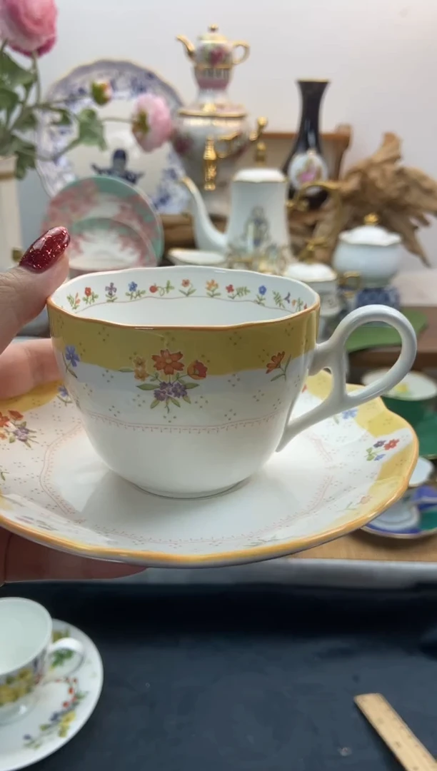 瓷片全新则武真爱咖啡杯谨慎参拍，防伪帖撕毁无售后