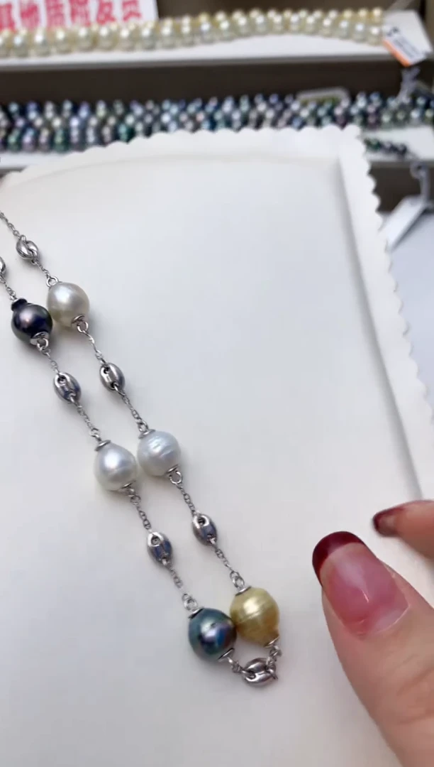 颈饰未镶嵌海水珍珠A57