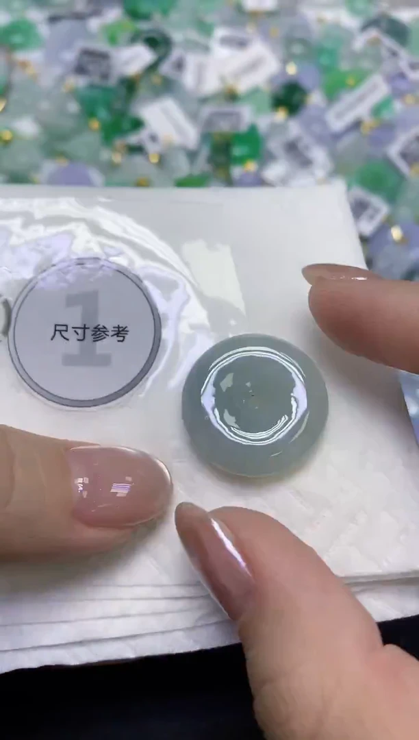 颈饰未镶嵌翡翠天然缅甸翡翠A货百元以上9元证书费自理