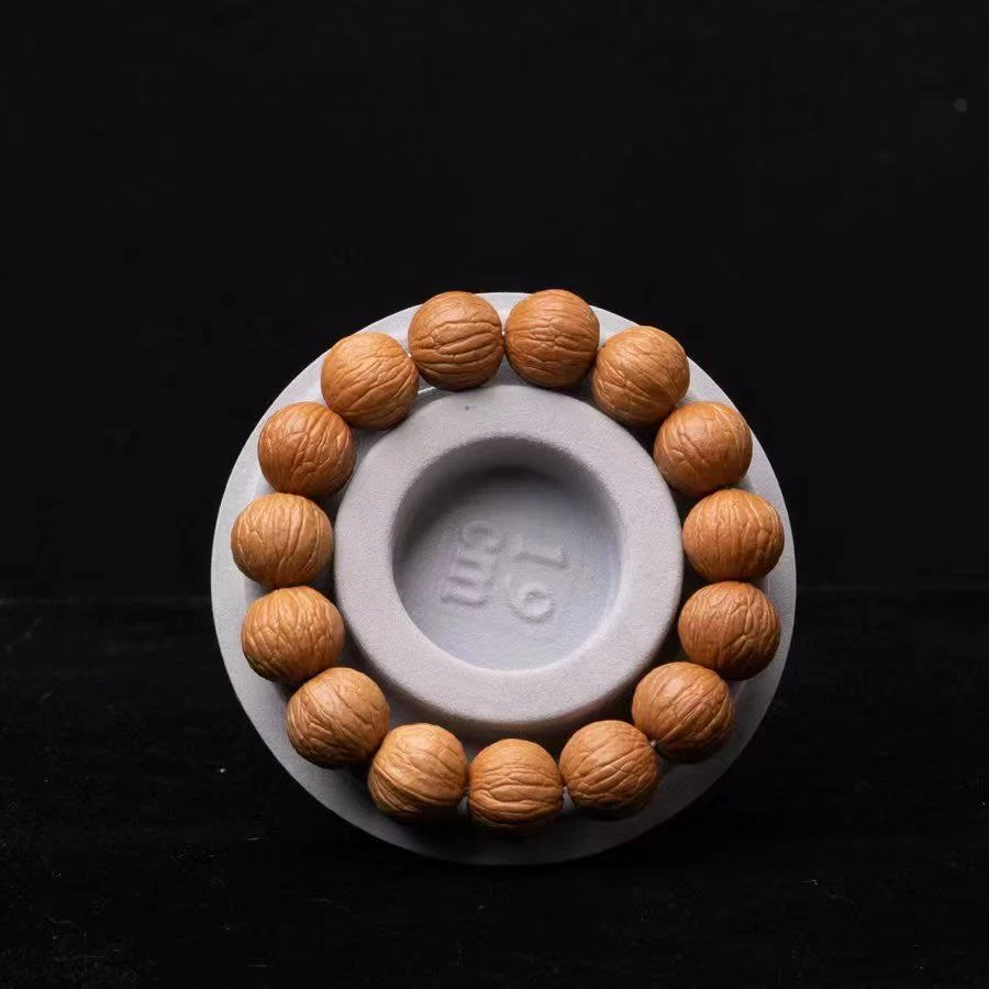 【聚宝盆手串】原皮原色 无泡药 做色 无科技 猴头核桃手串