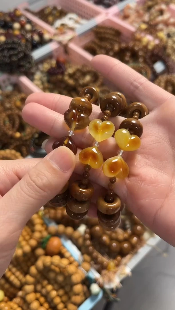 手串库克库克甜甜圈手串14mm（屁桃） 多样性发货