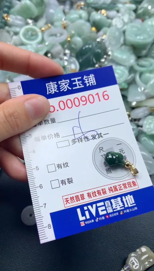 颈饰未镶嵌翡翠9016