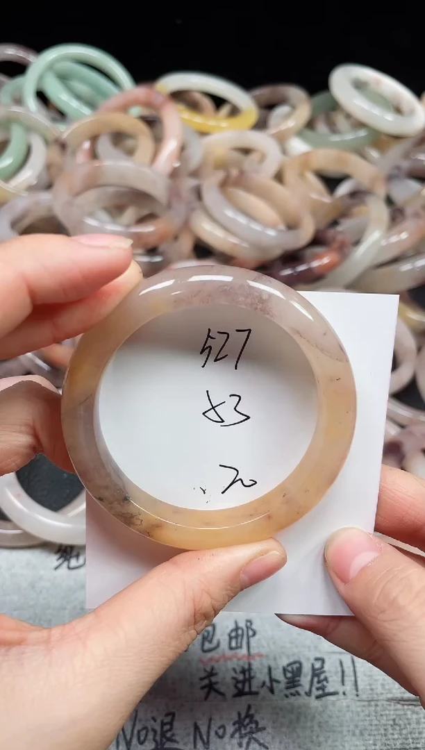 未镶嵌手镯石英质玉527