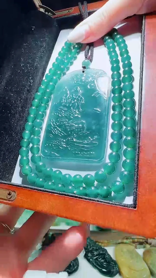 颈饰未镶嵌翡翠多样性发其一79556