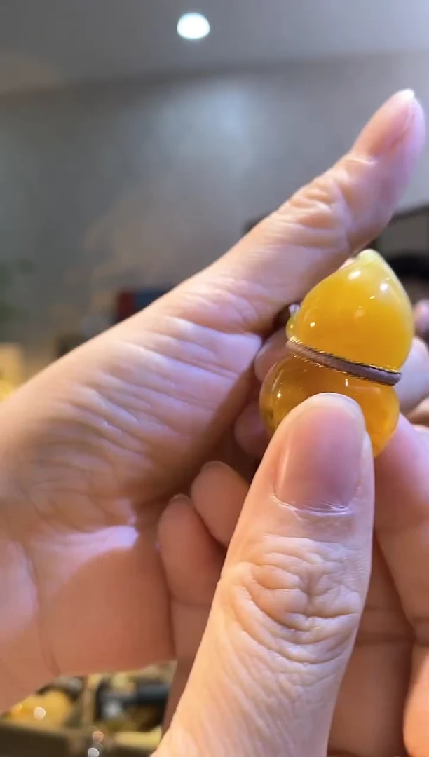 裸石琥珀未镶嵌天然琥珀蜜蜡首饰