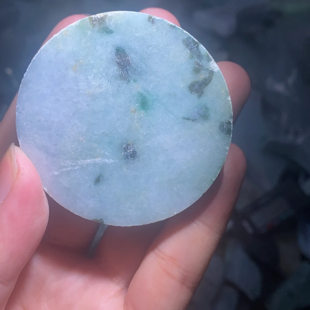 天然A货玉石镯心