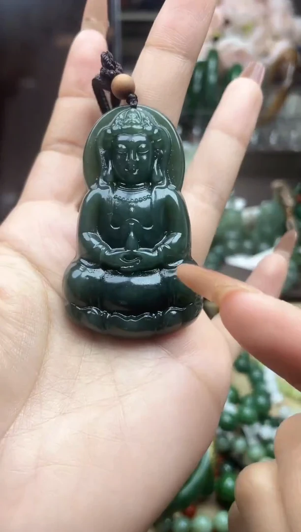 颈饰未镶嵌和田玉未镶嵌和田玉吊坠多样性拍一发一