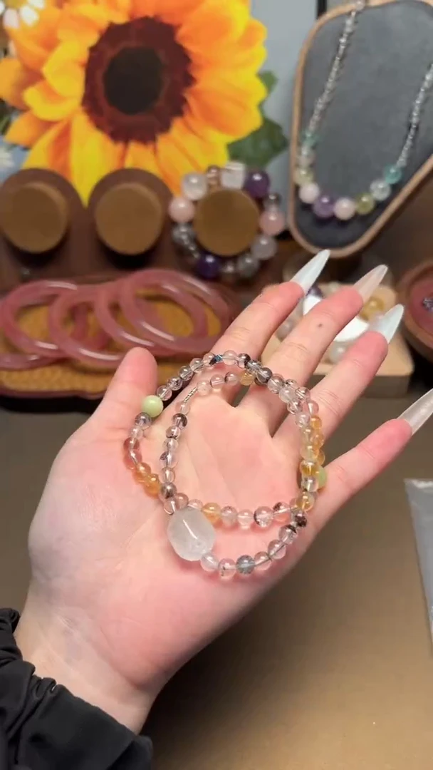 未镶嵌手链水晶1