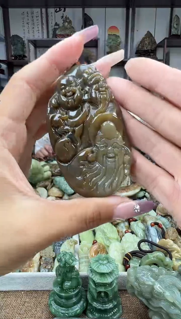 未镶嵌和田玉把件1