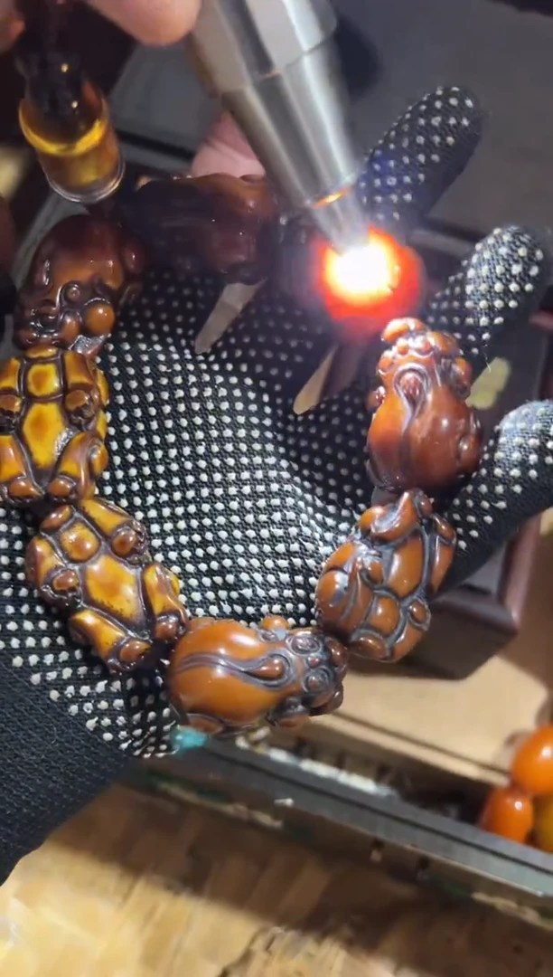 【闪购商品】蜜蜡手链未镶嵌50财财财财财财财财财财