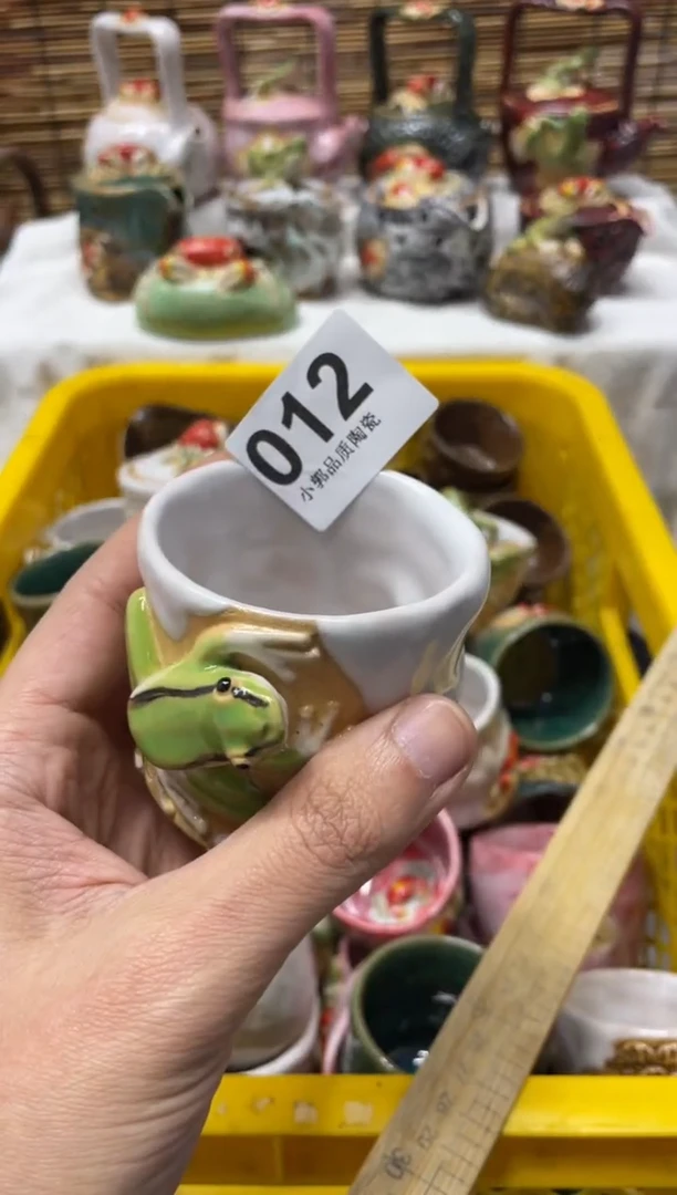 【闪购商品】杯012精美粗陶手工柴烧