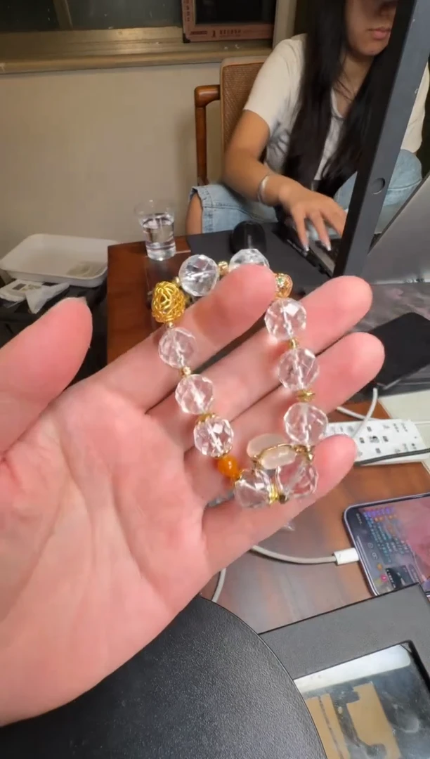 未镶嵌手串水晶43843