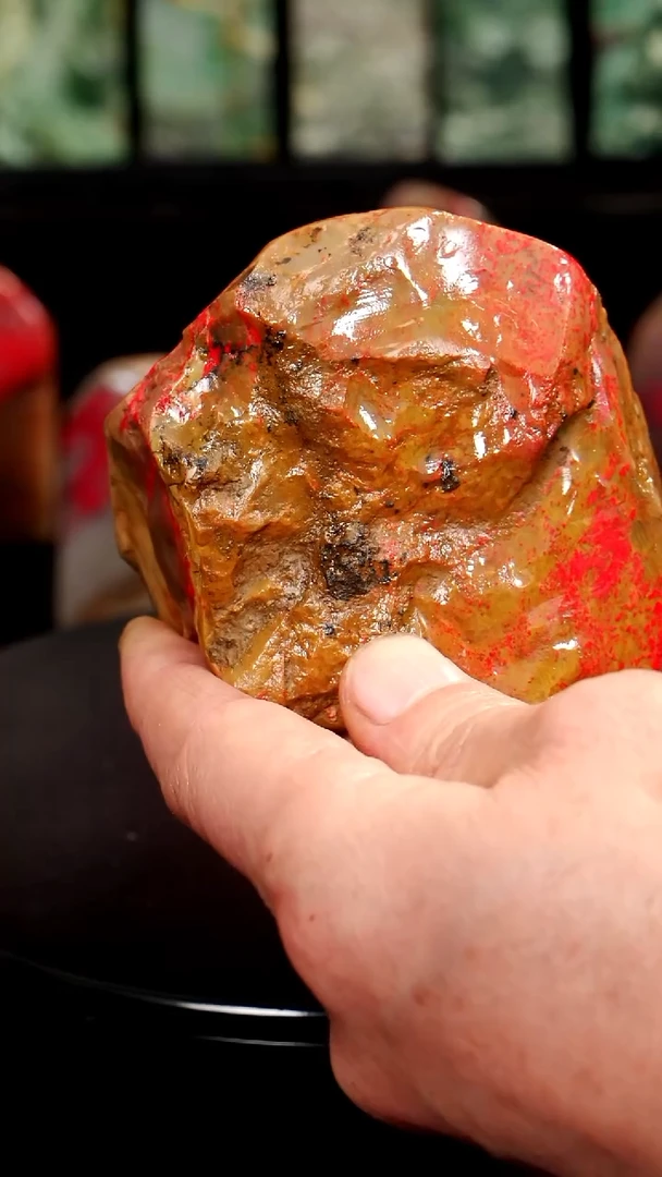 昌化鸡血石我*己1111111111