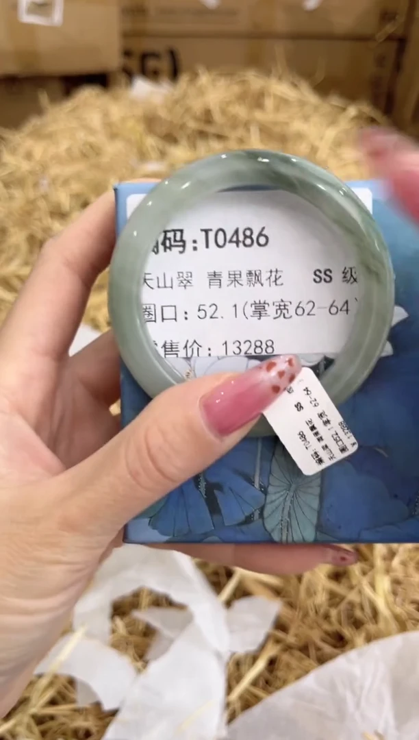 未镶嵌手镯石英质玉T0486