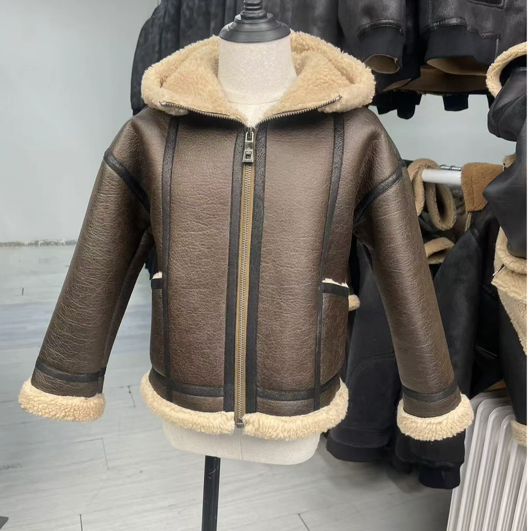 24年新款童装小夹克儿童短款时尚休闲加厚秋冬冬季