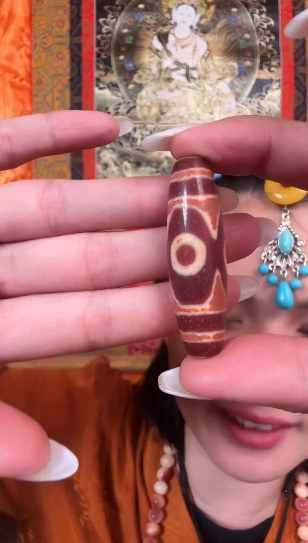 非金属无藏式风格牙牙三眼珠珠