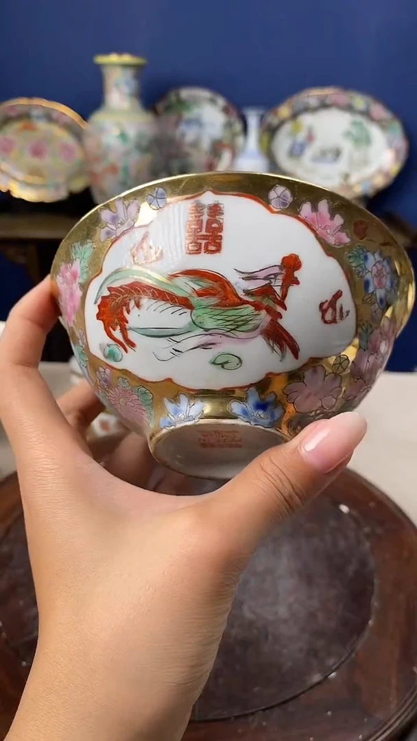 其他微瑕景德镇窑厂瓷摆件单件