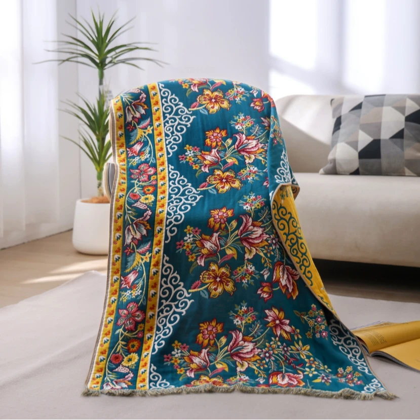 纯棉纱布亲肤家用柔软浴巾