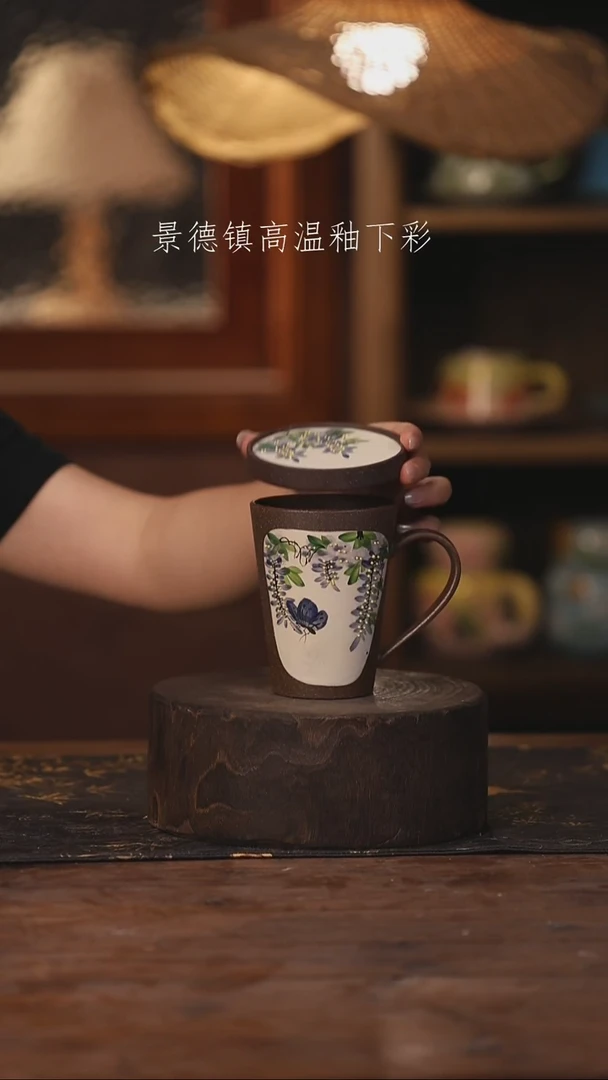 景德镇高温釉下手绘陶瓷