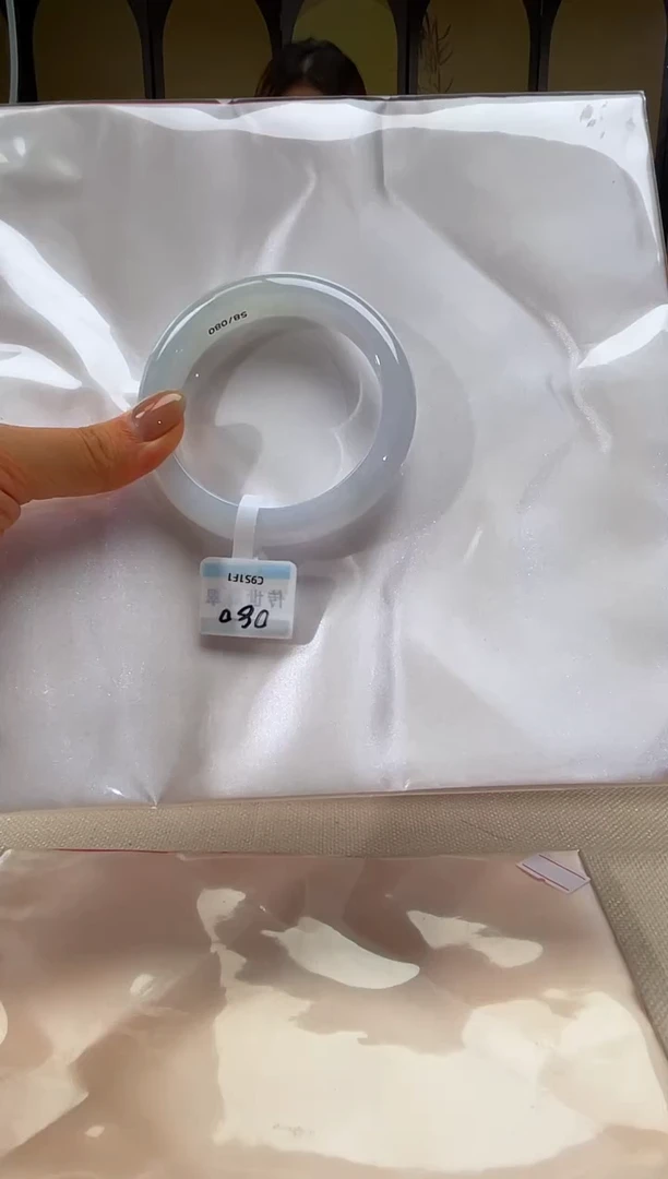 未镶嵌手镯翡翠退货标签需完好-080