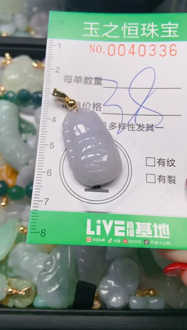 【闪购商品】翡翠颈饰未镶嵌闪购0040336