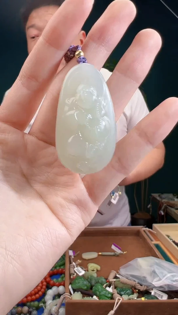 颈饰未镶嵌和田玉多样性发货 拍一单发一个