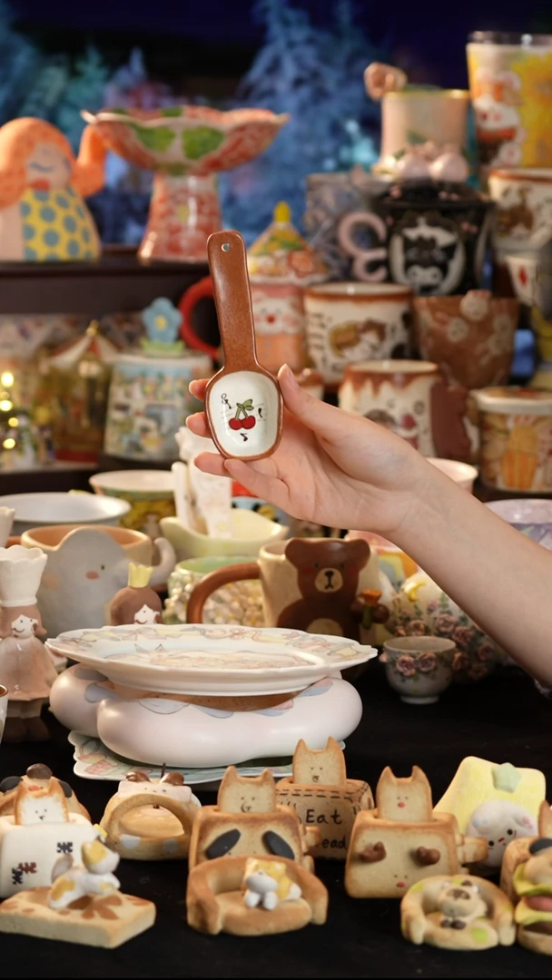 其他陶景德镇釉下彩手绘设计师款陶瓷