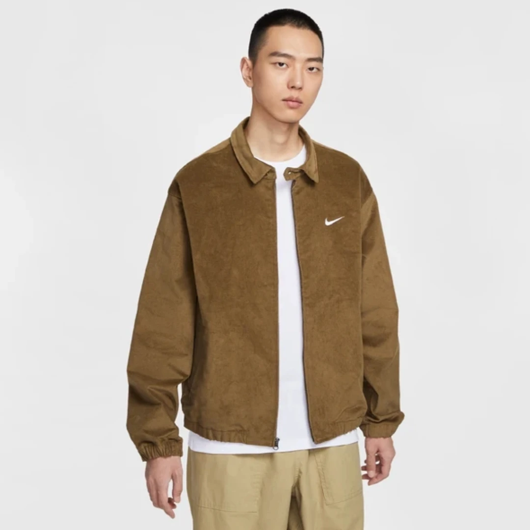 【秋季上新】NIKE/耐克男款运动休闲复古针织夹克外套IM9349235
